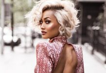 Συνδύασε το glitter dress με casual κομμάτια
