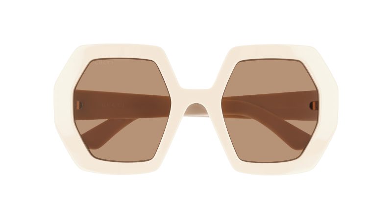 Κοκκάλινα γυαλιά σε τετράγωνο σχήμα, Gucci